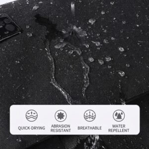 CORDURA Nylon Briefcase with Genuine Leather Handles - Image 3
