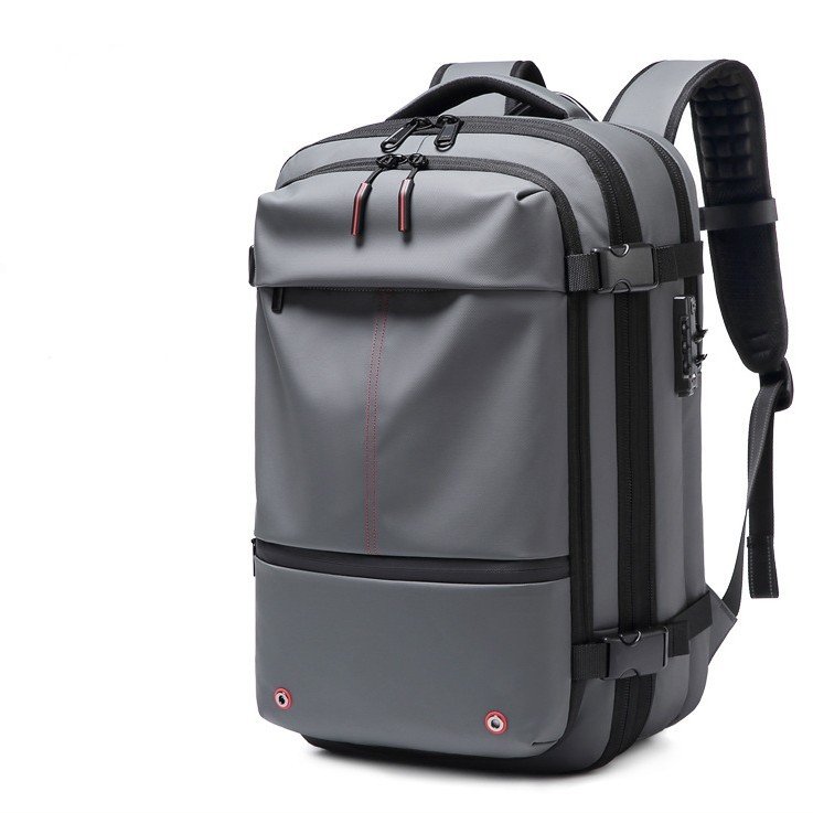 Expandable Vacuum Compression Travel Backpack with TSA Lock