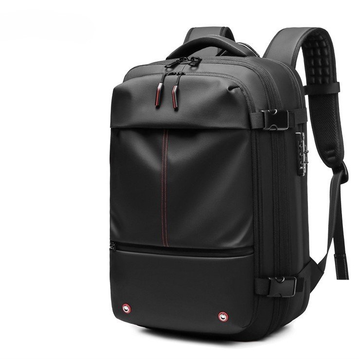 Expandable Vacuum Compression Travel Backpack with TSA Lock