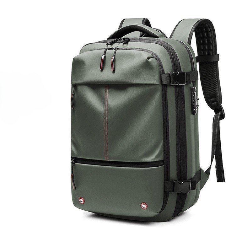 Expandable Vacuum Compression Travel Backpack with TSA Lock
