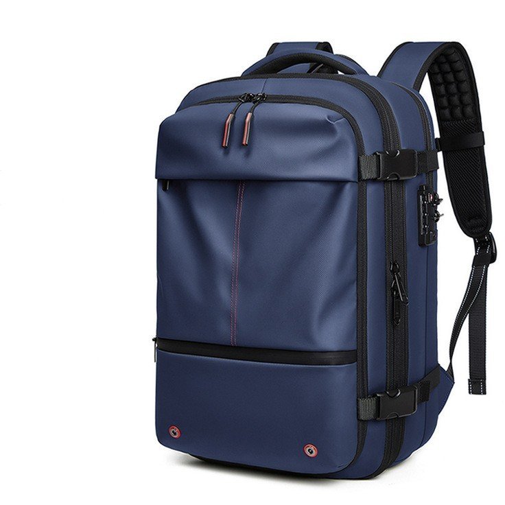 Expandable Vacuum Compression Travel Backpack with TSA Lock