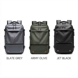 Expandable Vacuum Compression Travel Backpack with TSA Lock - Image 2