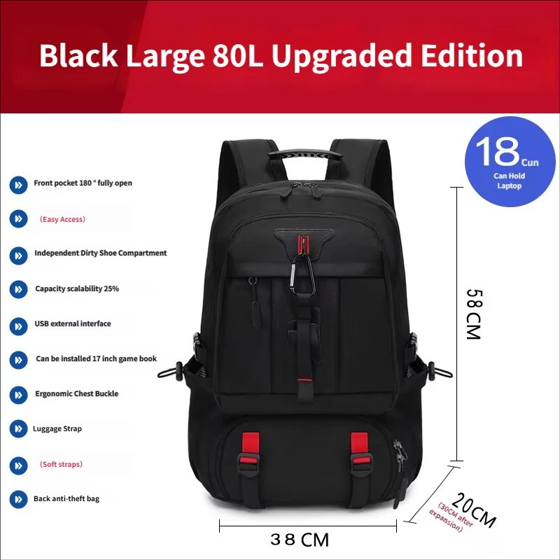 Large Capacity Outdoor Business Travel Oxford Large Capacity Backpack product detail