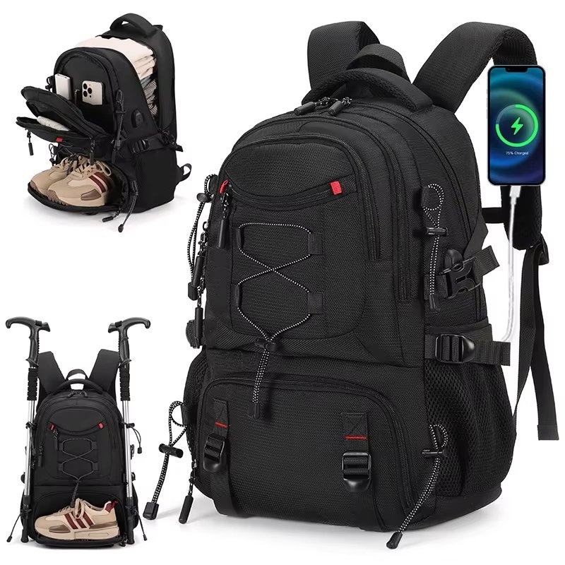 Waterproof 35L Oxford Cycling Trekking Backpack detail image