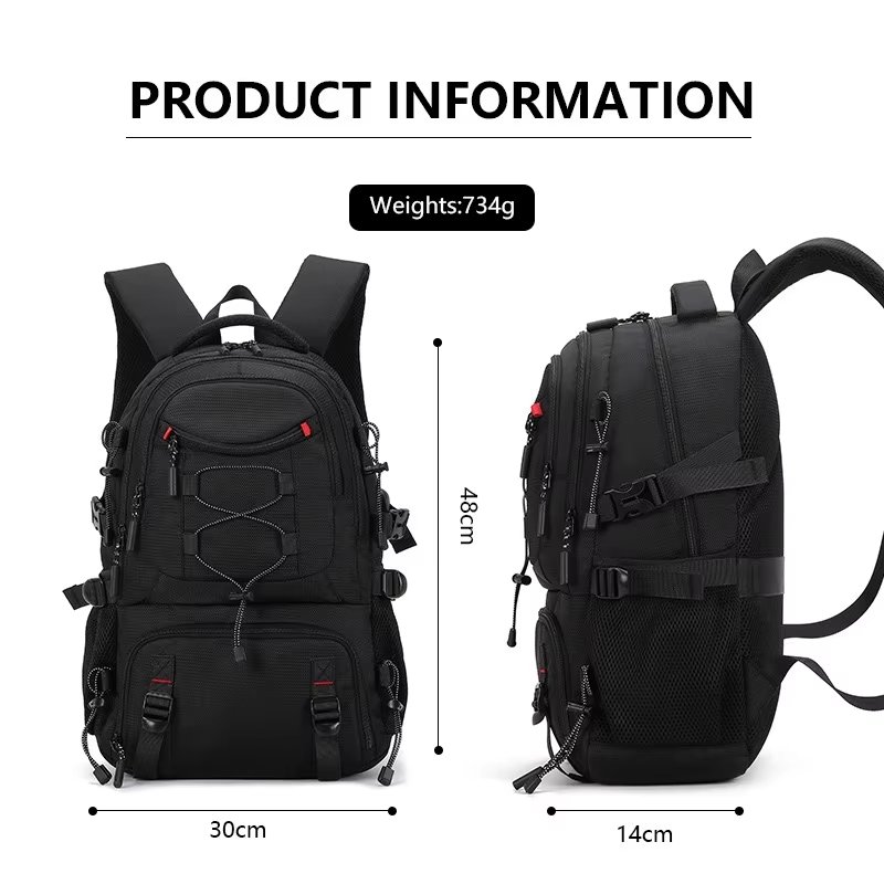 Waterproof 35L Oxford Cycling Trekking Backpack detail image