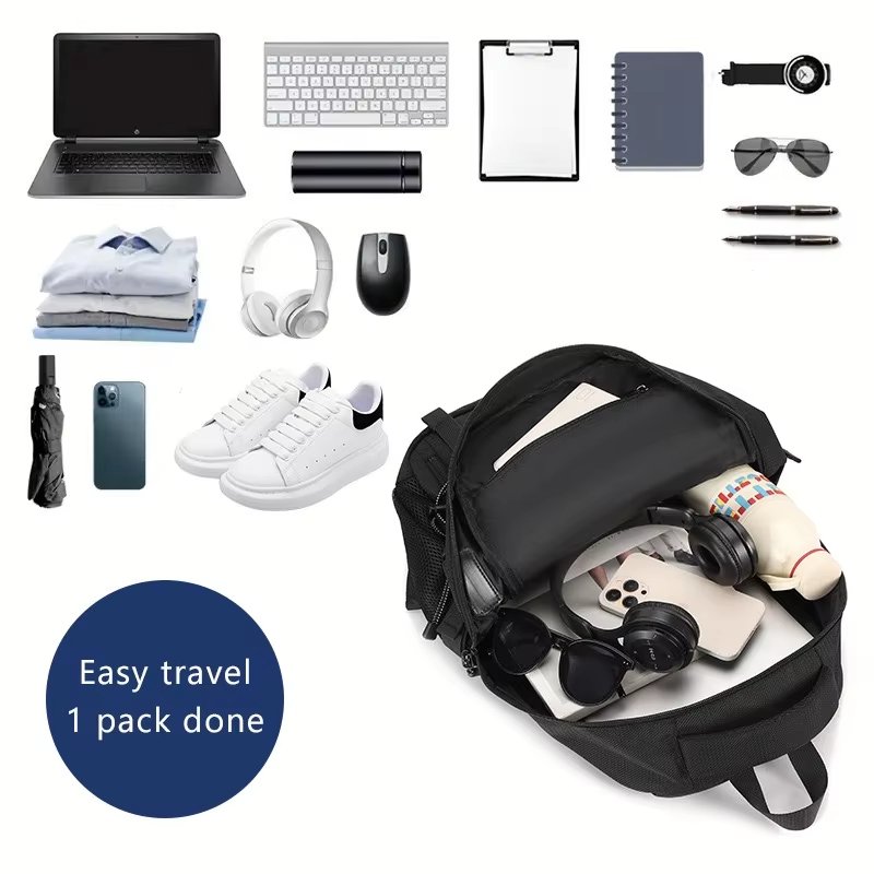Waterproof 35L Oxford Cycling Trekking Backpack detail image