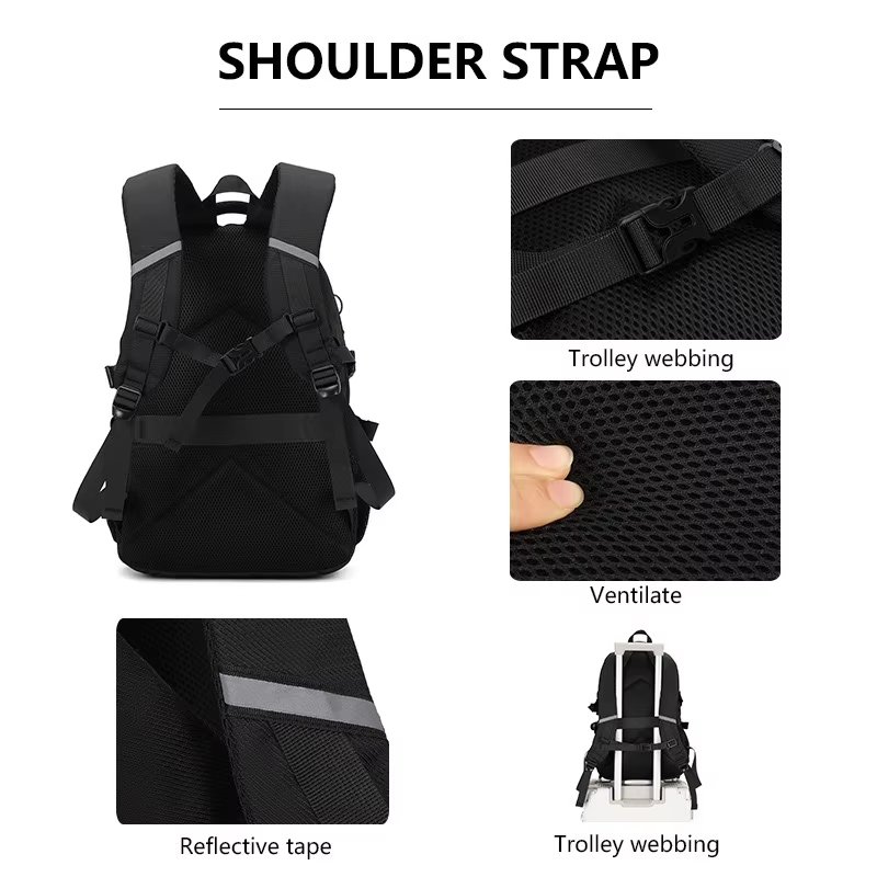 Waterproof 35L Oxford Cycling Trekking Backpack detail image