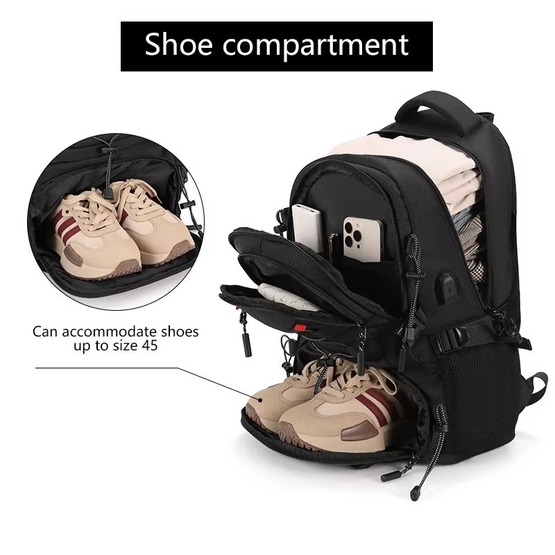 Waterproof 35L Oxford Cycling Trekking Backpack detail image