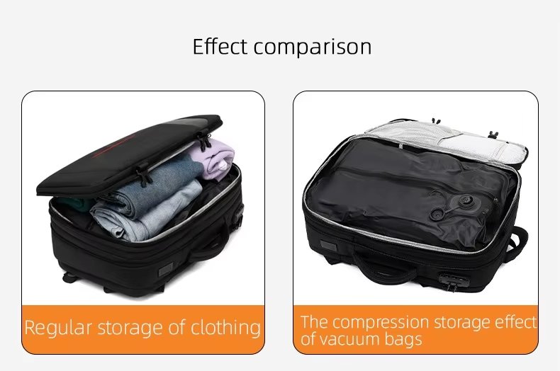 Anti-Theft Water-Resistant Large Capacity Business Travel Oxford Vacuum Backpack product detail