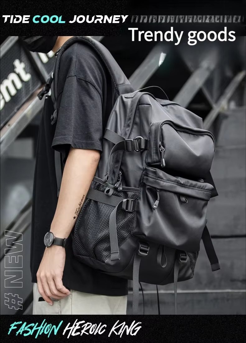 Anti-Theft Water-Resistant Modern Outdoor Travel Oxford Laptop Backpack product detail