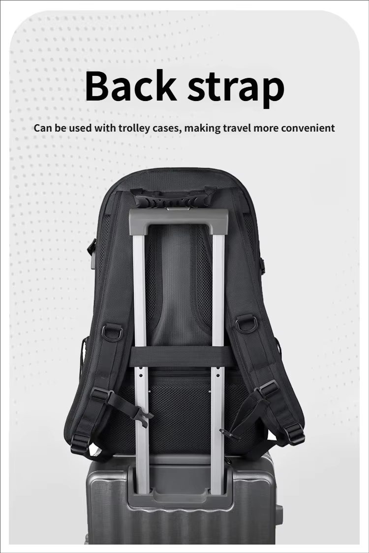 Water-Resistant Large Capacity Expandable Business Travel Oxford Laptop Backpack product detail