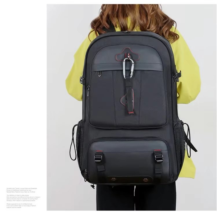 Water-Resistant Large Capacity Expandable Business Travel Oxford Laptop Backpack product detail