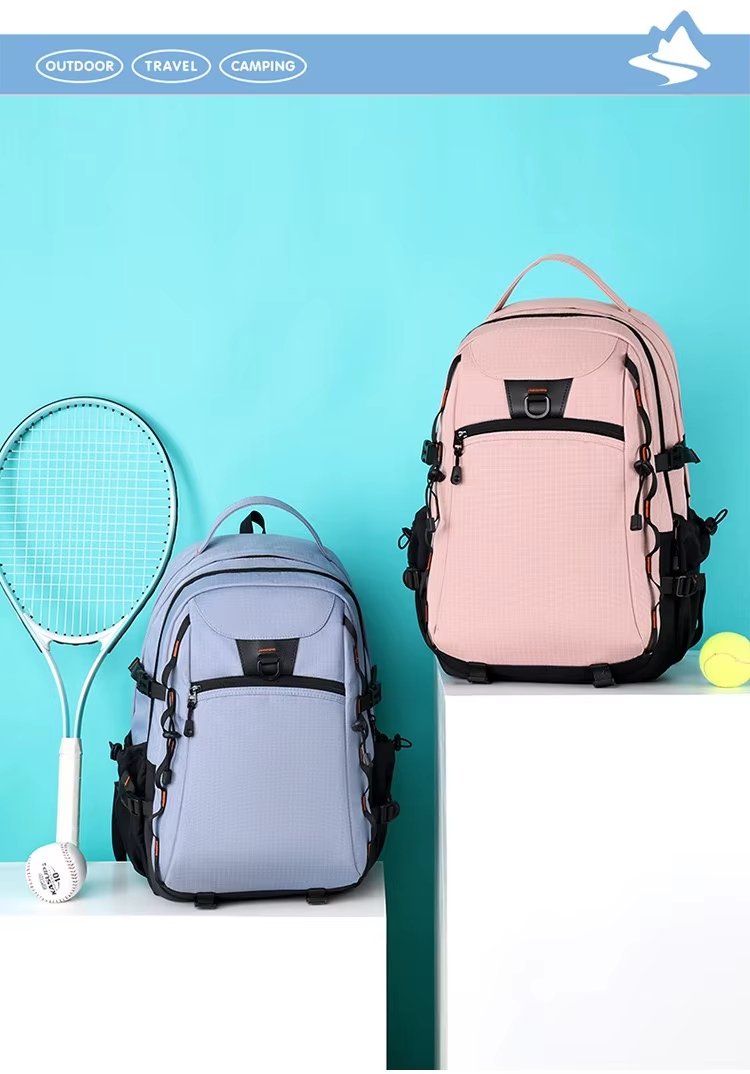 Water-Resistant Large Capacity Modern Outdoor Business Nylon Laptop Backpack product detail