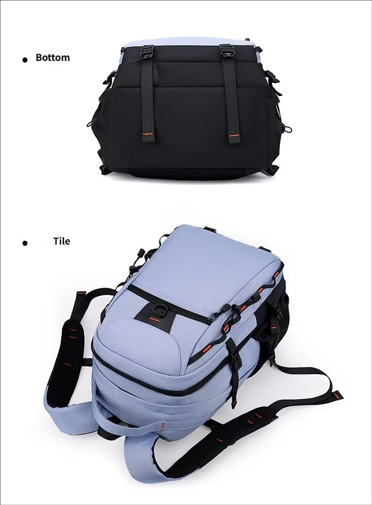 Water-Resistant Large Capacity Modern Outdoor Business Nylon Laptop Backpack product detail