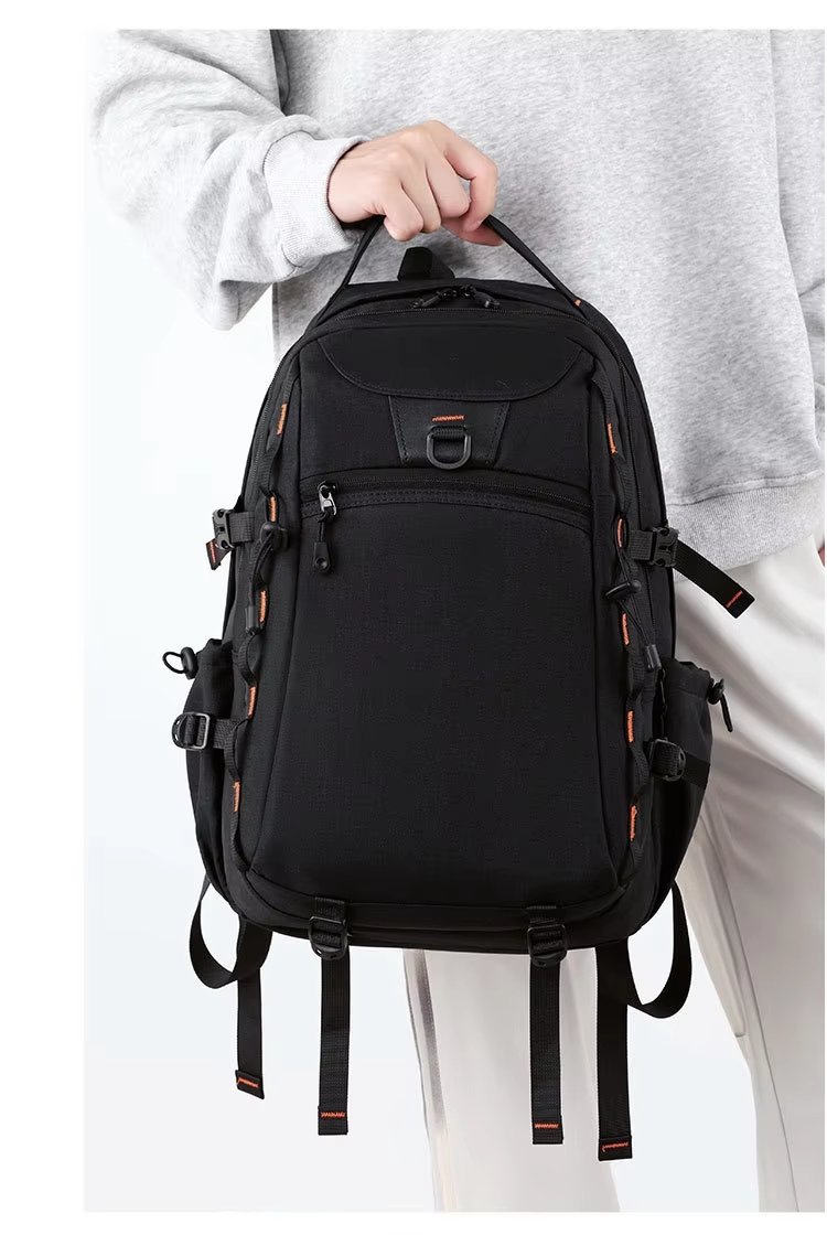 Water-Resistant Large Capacity Modern Outdoor Business Nylon Laptop Backpack product detail