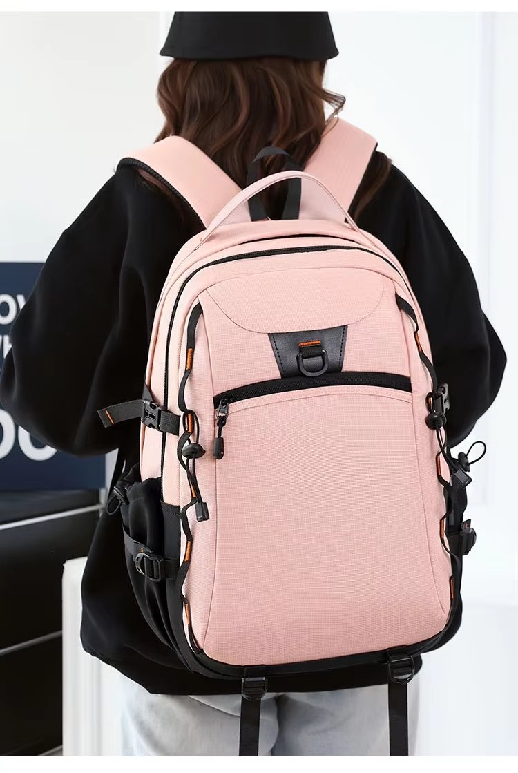 Water-Resistant Large Capacity Modern Outdoor Business Nylon Laptop Backpack product detail