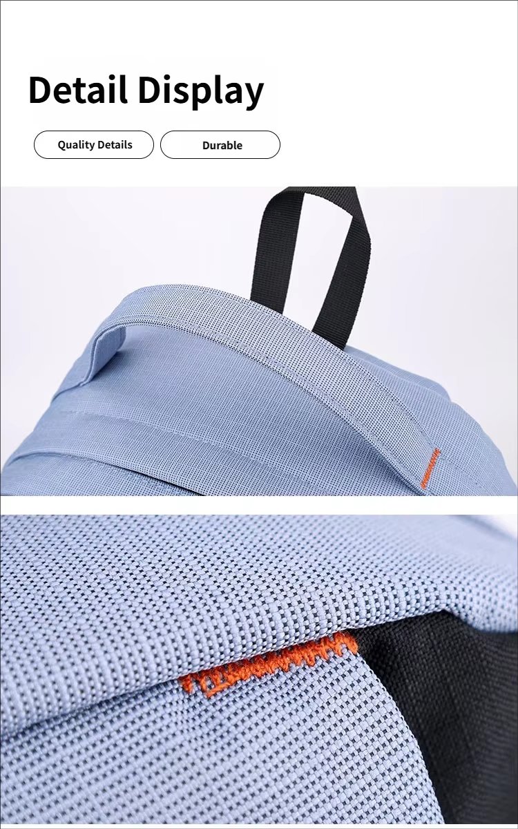 Water-Resistant Large Capacity Modern Outdoor Business Nylon Laptop Backpack product detail