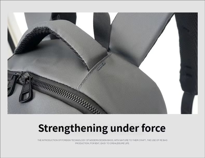 Anti-Theft Water-Resistant Large Capacity Business Travel Nylon Laptop Backpack product detail