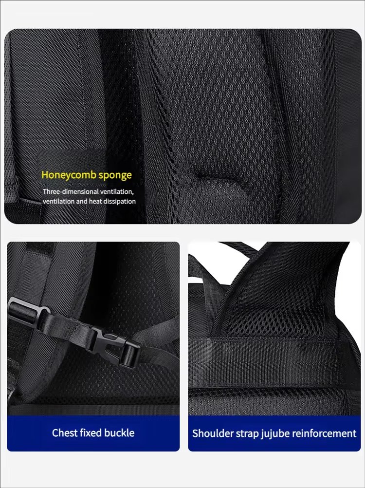 Water-Resistant Business Travel School Oxford Laptop Backpack product detail