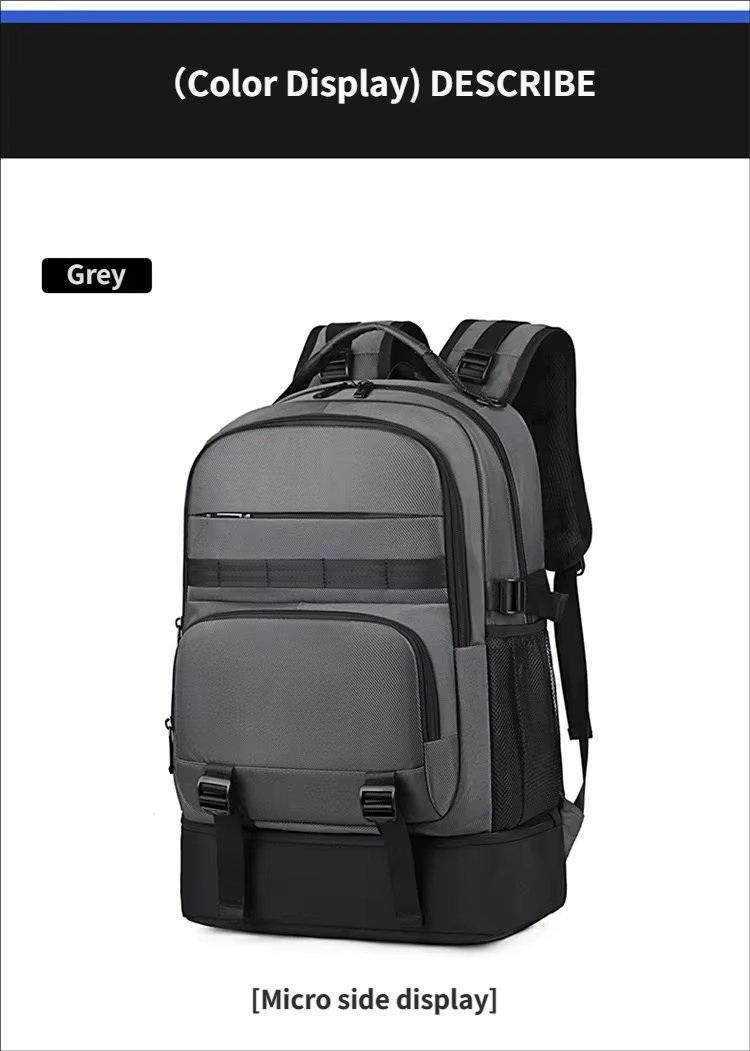 Water-Resistant Business Travel School Oxford Laptop Backpack product detail