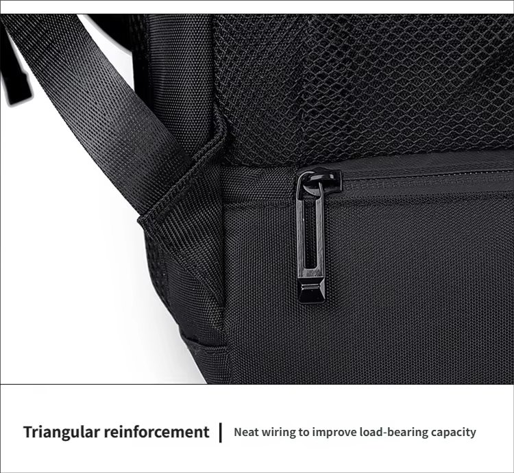 Water-Resistant Business Travel School Oxford Laptop Backpack product detail