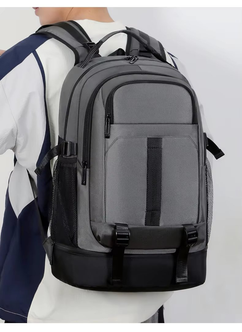 Water-Resistant Large Capacity Modern Outdoor Business Polyester Laptop Backpack product detail