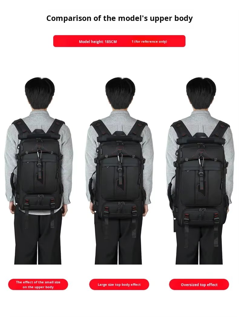 Large Capacity Expandable Outdoor Travel Oxford Large Capacity Backpack product detail