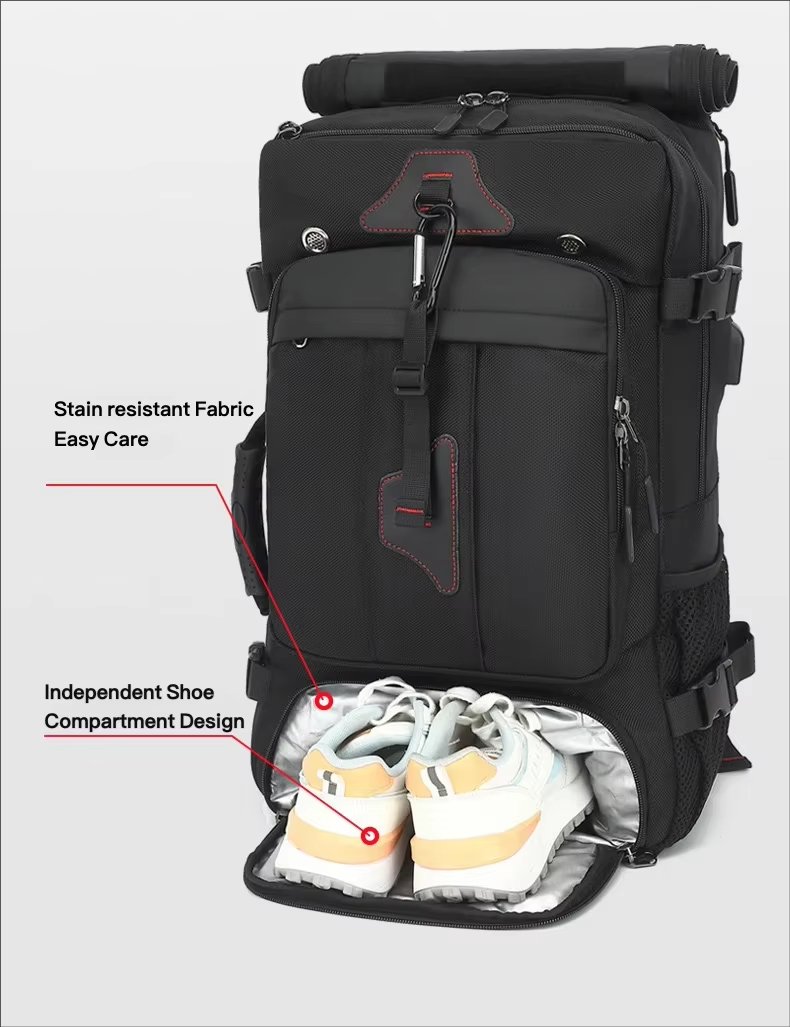 Large Capacity Expandable Outdoor Travel Oxford Large Capacity Backpack product detail