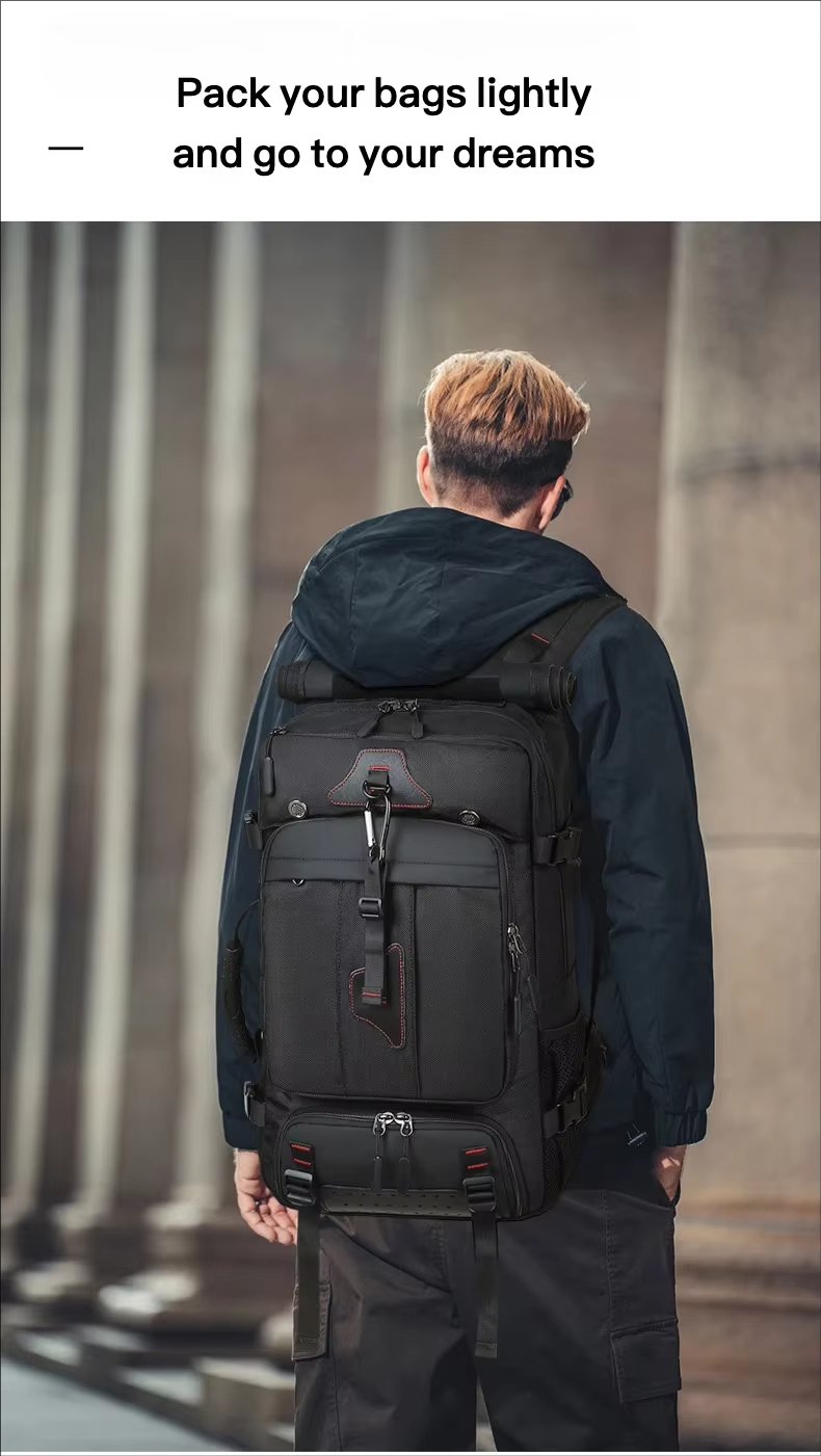Large Capacity Expandable Outdoor Travel Oxford Large Capacity Backpack product detail