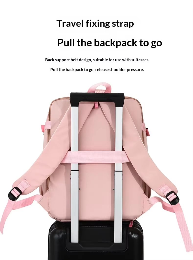 Water-Resistant Large Capacity Lightweight Modern Business Oxford Laptop Backpack product detail