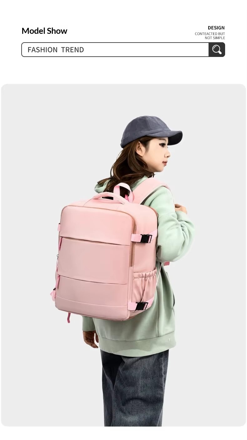 Water-Resistant Large Capacity Lightweight Modern Business Oxford Laptop Backpack product detail