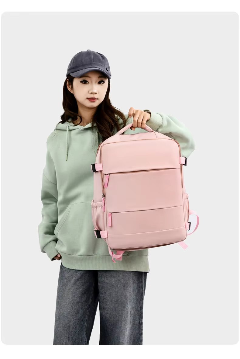 Water-Resistant Large Capacity Lightweight Modern Business Oxford Laptop Backpack product detail