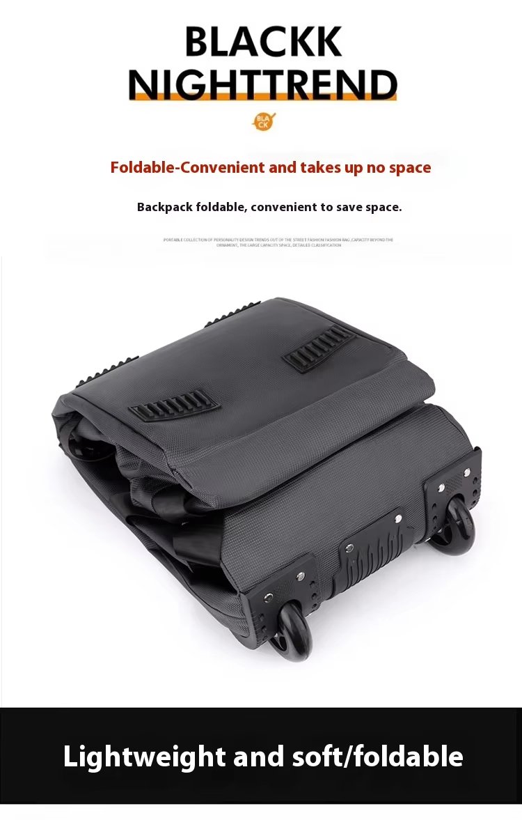 Large Capacity Outdoor Travel Oxford Rolling Backpack product detail
