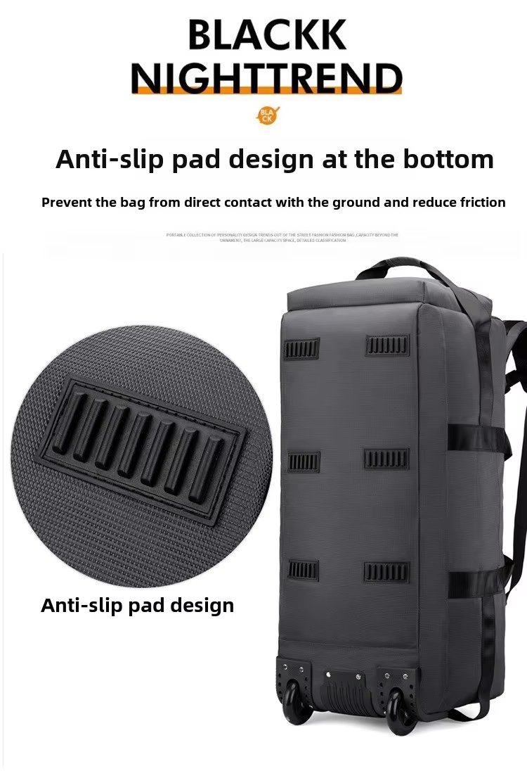 Large Capacity Outdoor Travel Oxford Rolling Backpack product detail