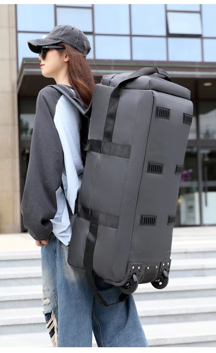 Large Capacity Outdoor Travel Oxford Rolling Backpack product detail