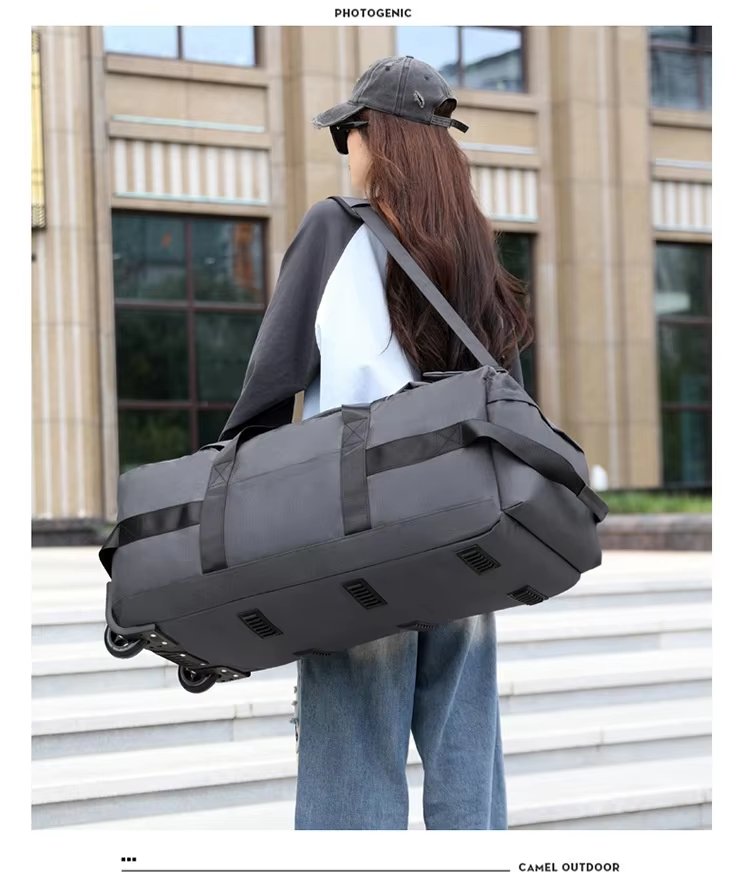 Large Capacity Outdoor Travel Oxford Rolling Backpack product detail