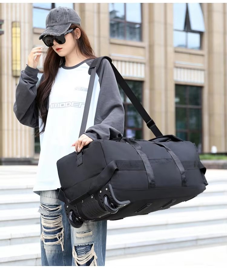 Large Capacity Outdoor Travel Oxford Rolling Backpack product detail