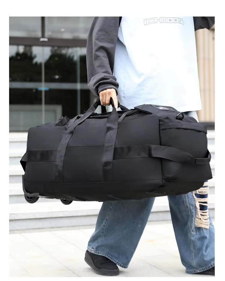 Large Capacity Outdoor Travel Oxford Rolling Backpack product detail