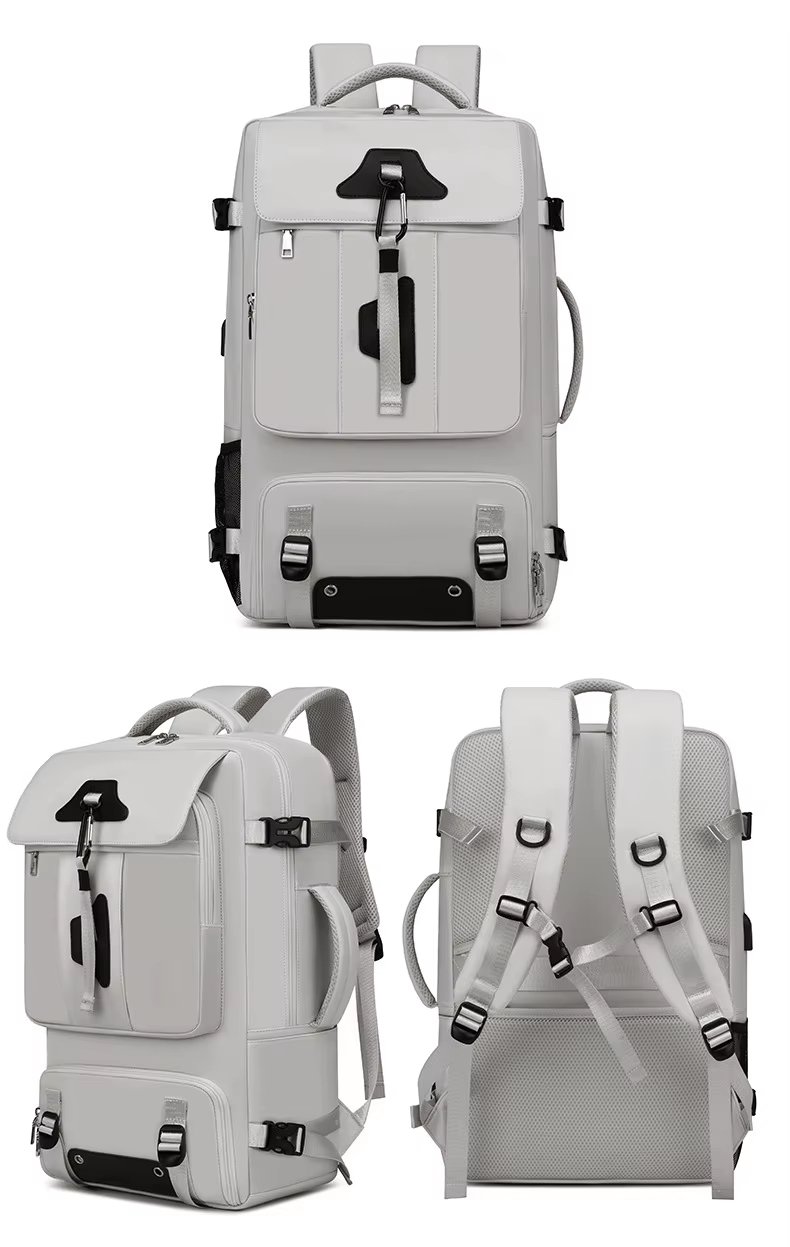 Water-Resistant Large Capacity Lightweight Outdoor Business Nylon Laptop Backpack product detail