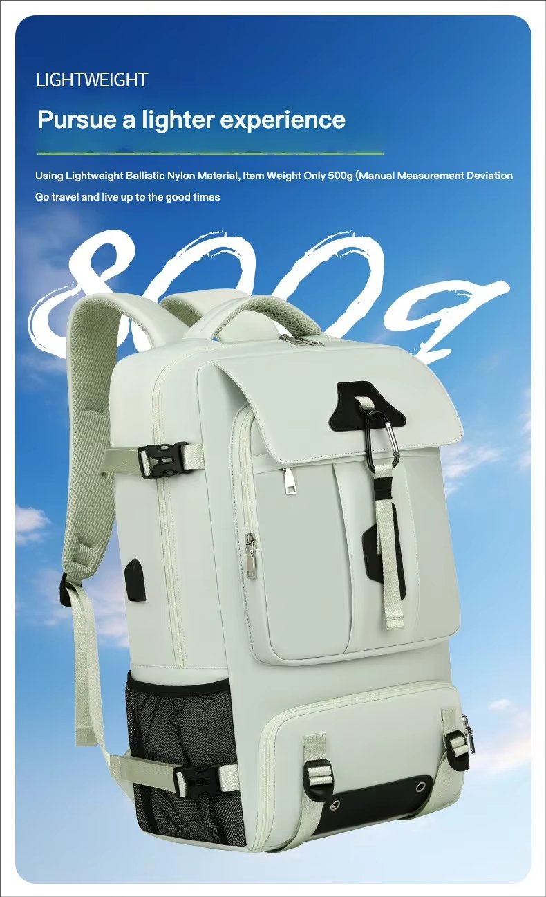 Water-Resistant Large Capacity Lightweight Outdoor Business Nylon Laptop Backpack product detail