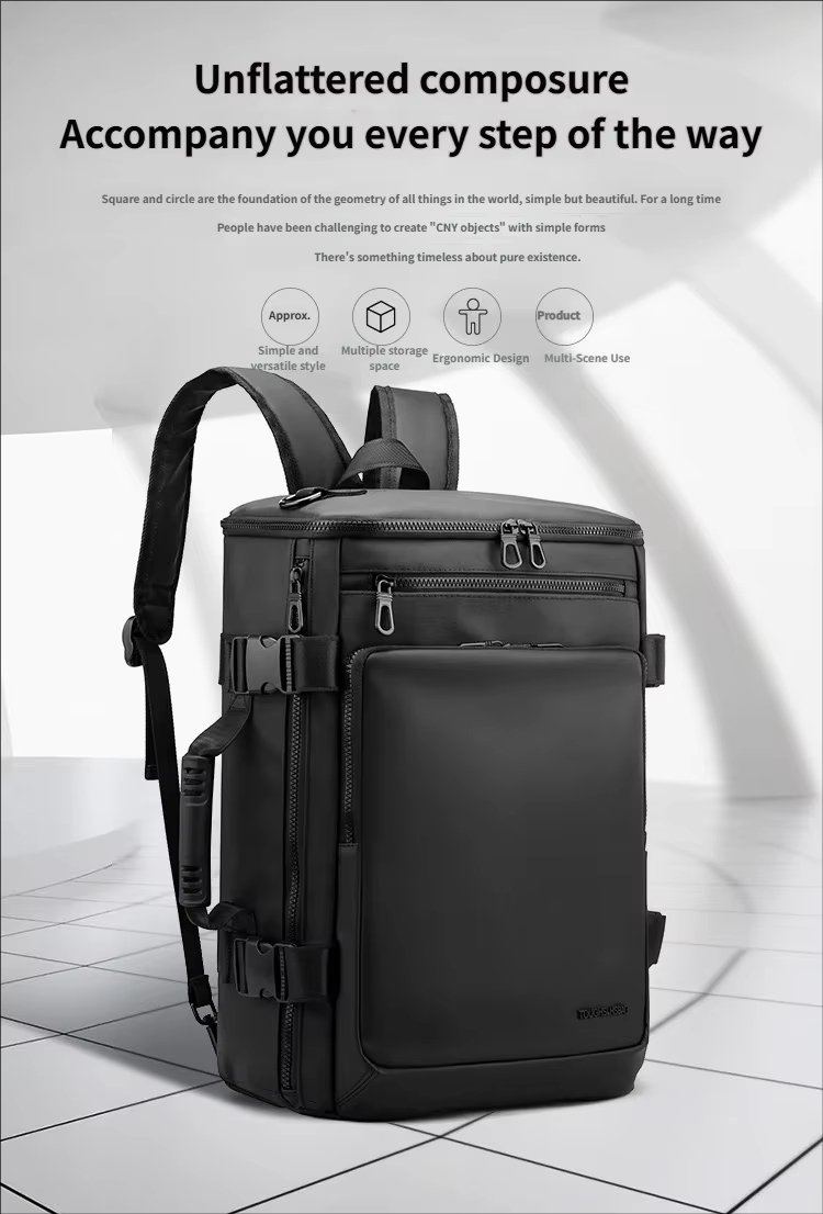 Anti-Theft Water-Resistant Outdoor Business Travel Nylon Laptop Backpack product detail