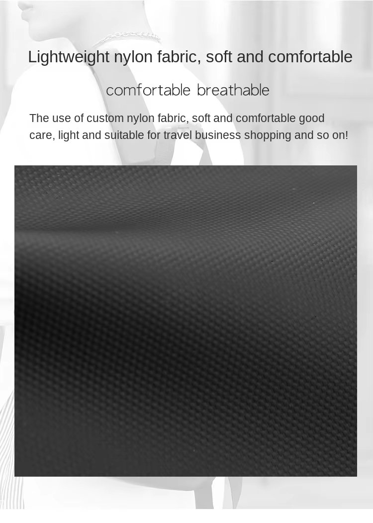 Anti-Theft Water-Resistant Outdoor Business Travel Nylon Laptop Backpack product detail