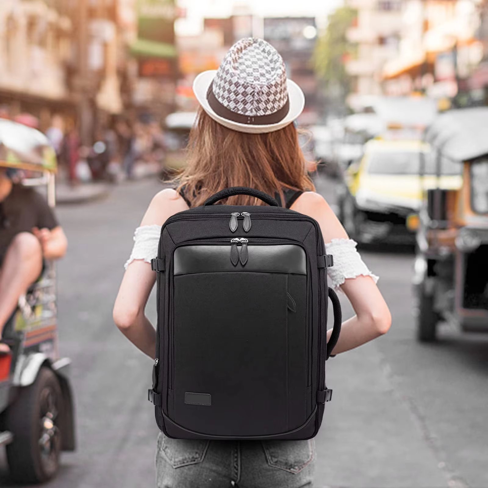 Business Travel Oxford Laptop Backpack product detail
