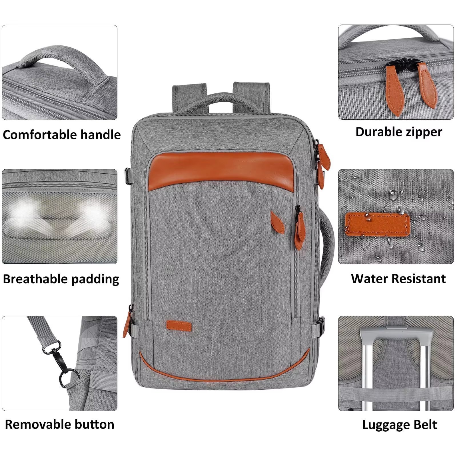 Business Travel Oxford Laptop Backpack product detail