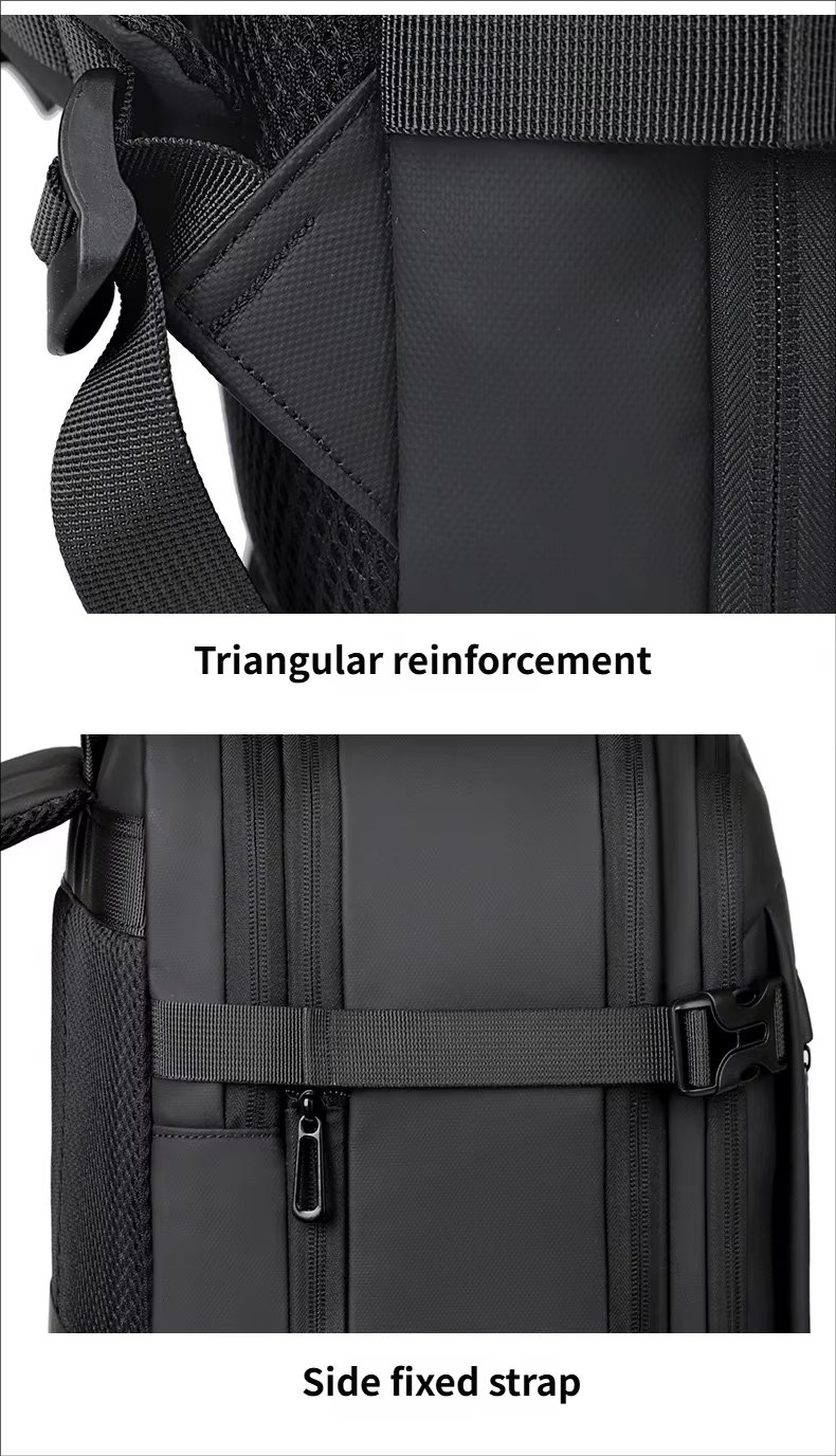 Water-Resistant Expandable Business Travel School Oxford Laptop Backpack product detail
