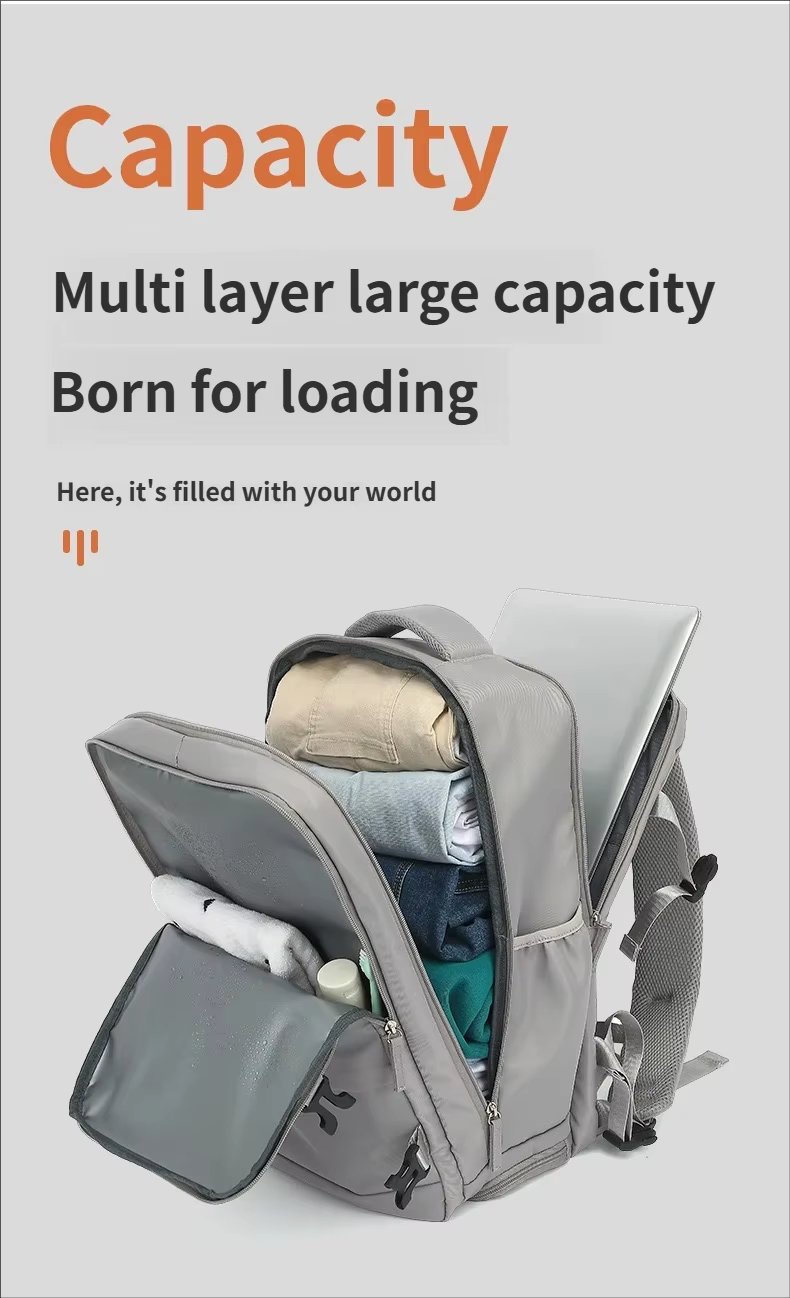 Water-Resistant Lightweight Business Travel Casual Oxford Laptop Backpack product detail