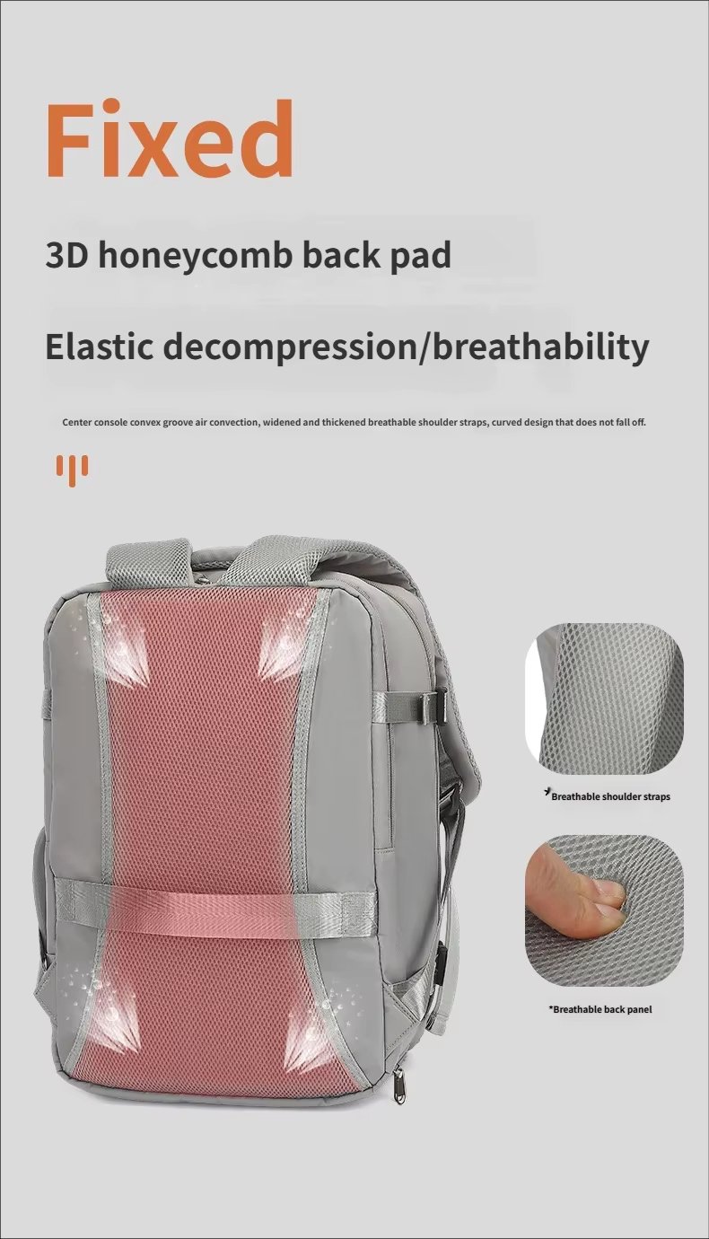 Water-Resistant Lightweight Business Travel Casual Oxford Laptop Backpack product detail