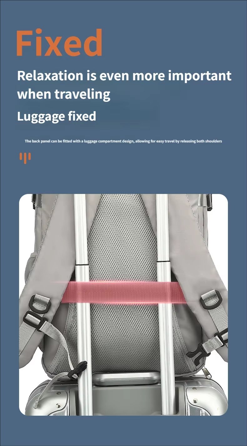 Water-Resistant Lightweight Business Travel Casual Oxford Laptop Backpack product detail