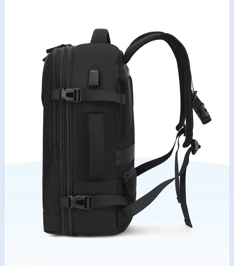 Anti-Theft Expandable Outdoor Business Travel Polyester Laptop Backpack product detail