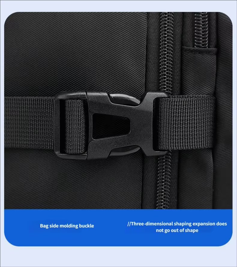 Anti-Theft Expandable Outdoor Business Travel Polyester Laptop Backpack product detail